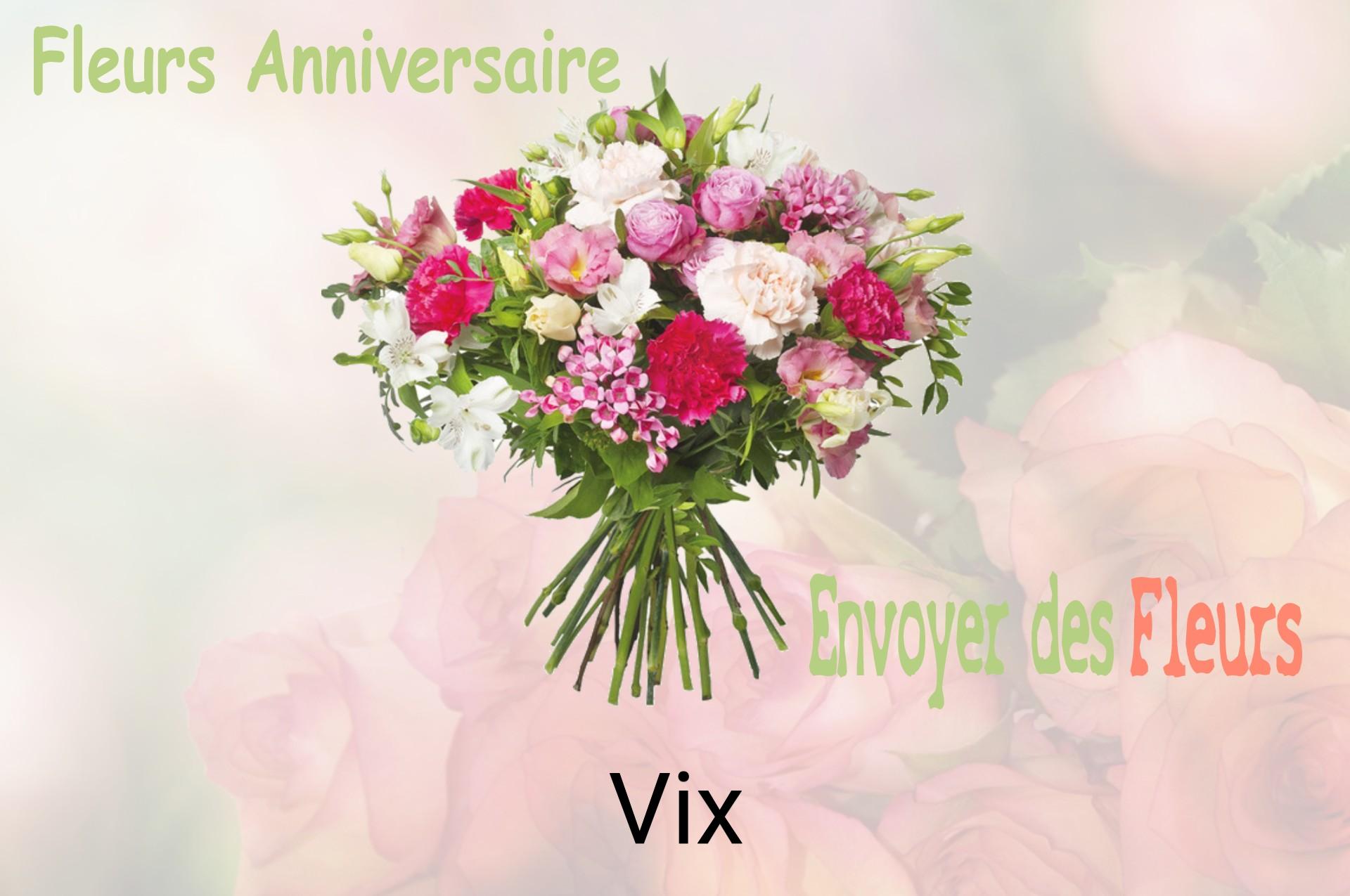 Bouquet de fleurs d’anniversaire livré à Vix
